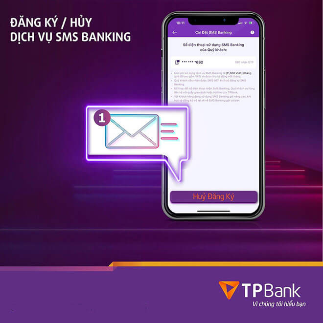huy sms banking tpbank