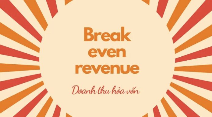 Doanh thu hòa vốn (Break even revenue)