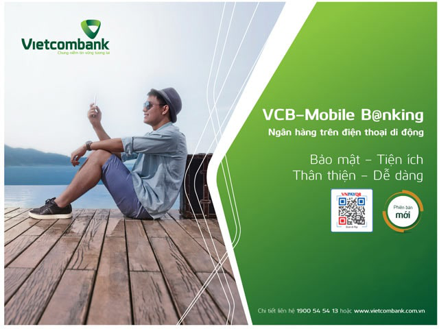 Chuyển tiền online trên VCB-Mobile B@nking