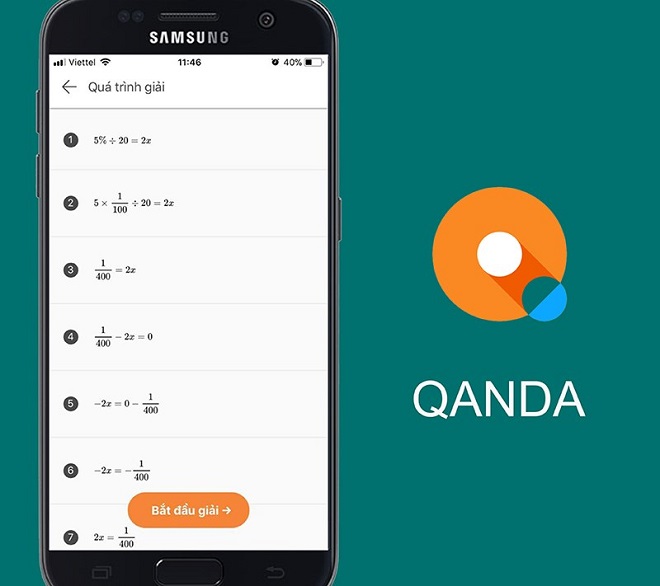 Tải xuống và sử dụng ứng dụng Qanda thật dễ dàng