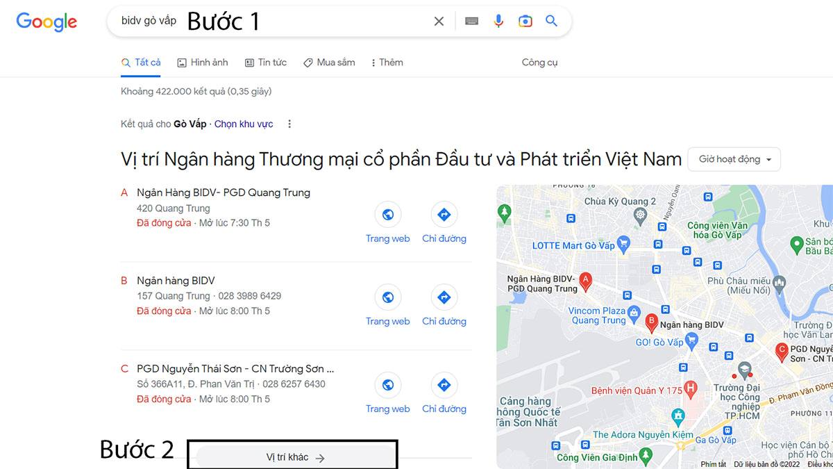 Hướng Dẫn Tra Cứu Số Điện Thoại Chi Nhánh BIDV