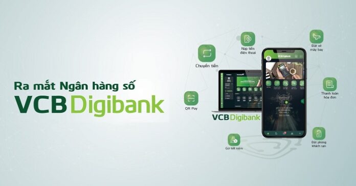 Khách hàng chuyển tiền thông qua kênh ngân hàng số VCB Digibank sẽ được miễn phí toàn bộ